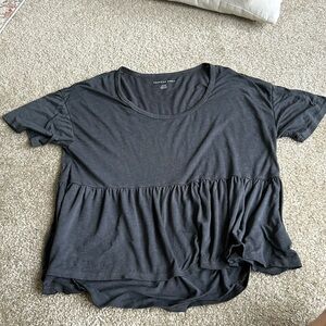 Grey American Eagle baby doll swing top